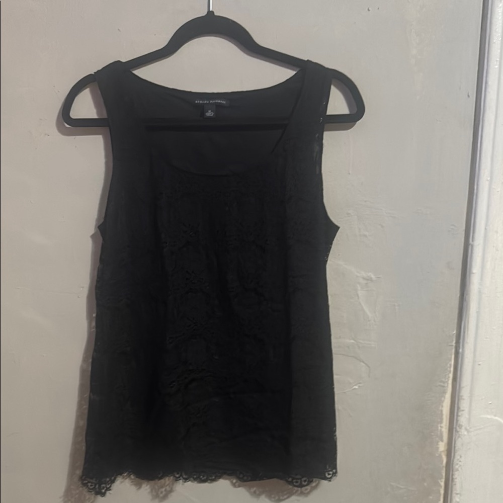Banana Republic Black Tank Top with Timeless Elegance
